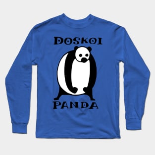 Doskoi Panda Long Sleeve T-Shirt